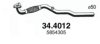 OPEL 5854305 Exhaust Pipe